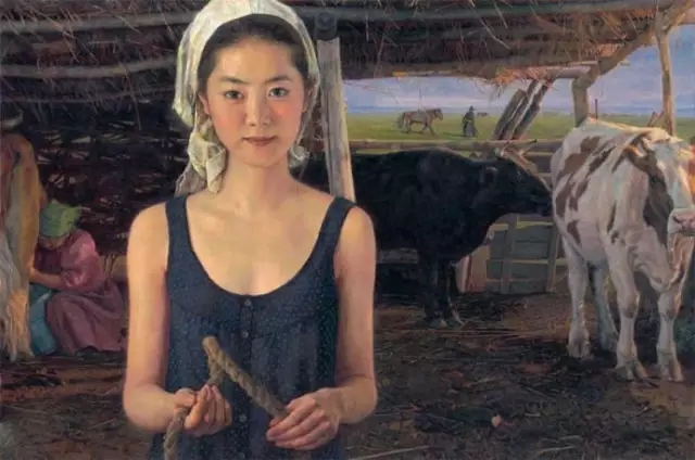 湖南画家笔下的蒙古生活，很生动，勾起一代人的回忆