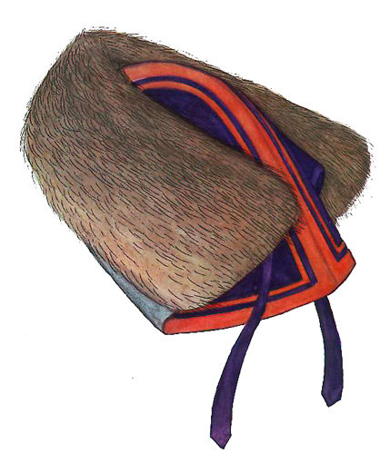 【蒙古服饰】传统帽子图案