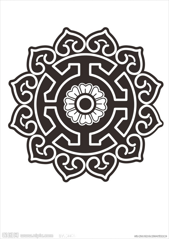 【he ugalj】蒙古族民间图案艺术_蒙古图案_蒙古元素