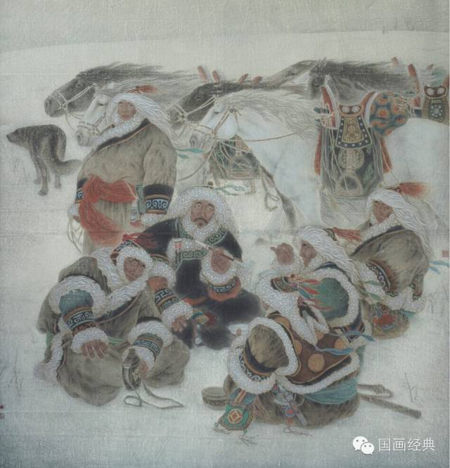 蒙古族著名画家白嘎力欣赏,大饱眼福