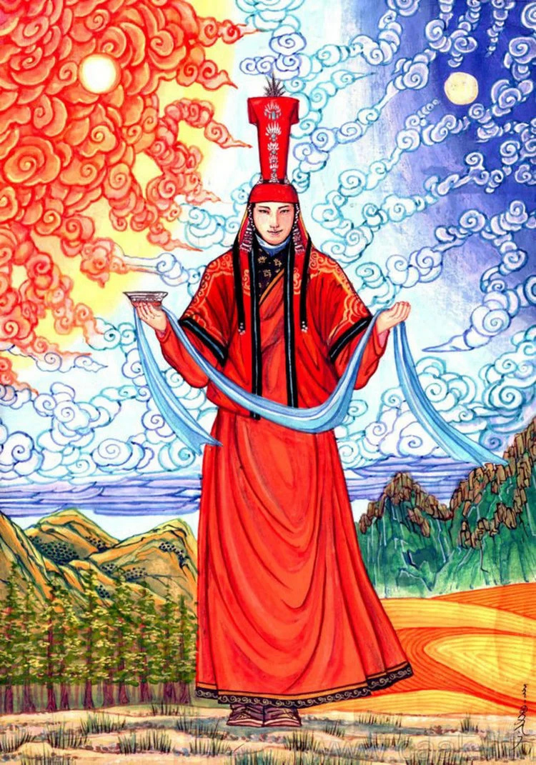 民族艺术 — 蒙古国布仁额尔敦绘画作品