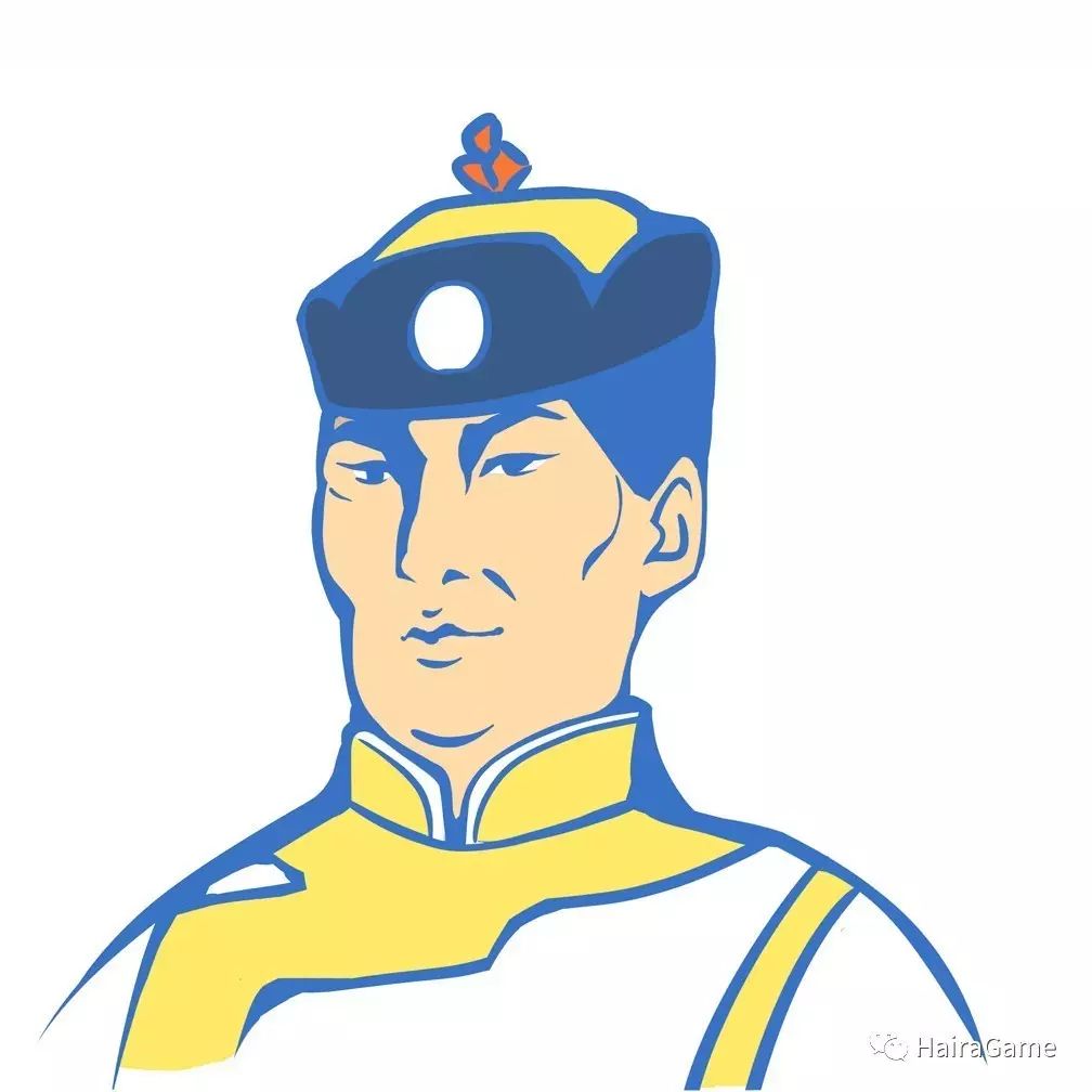 漫画头像 of 阿拉善和硕特蒙古|haira绘制-内蒙古元素inner mongolia