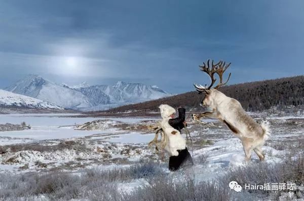 Hamid Sardar 蒙古查坦驯鹿族摄影集3