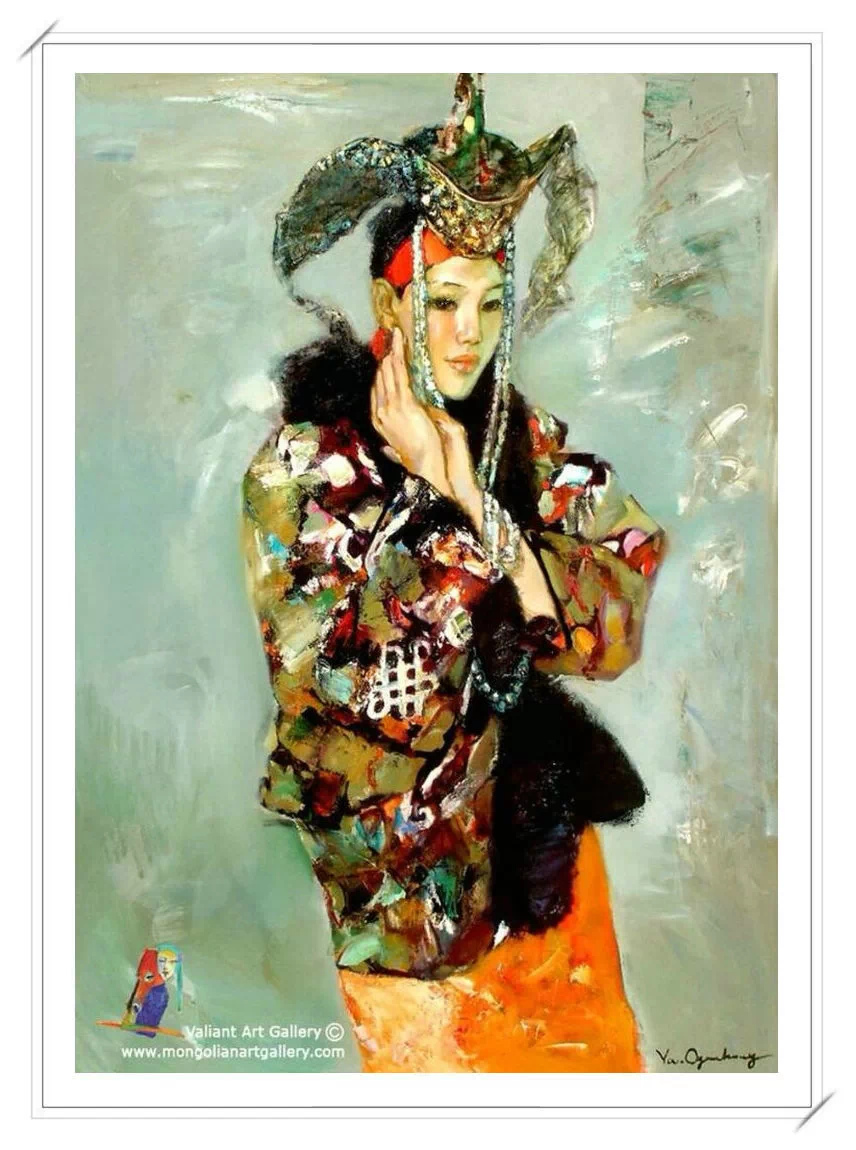 【民族艺术】蒙古风格绘画作品 —— 画笔下的民族风
