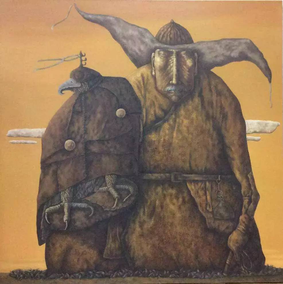 新塔娜绘画作品展播——对神与灵的追寻 第7张 新塔娜绘画作品展播——对神与灵的追寻 第7张
