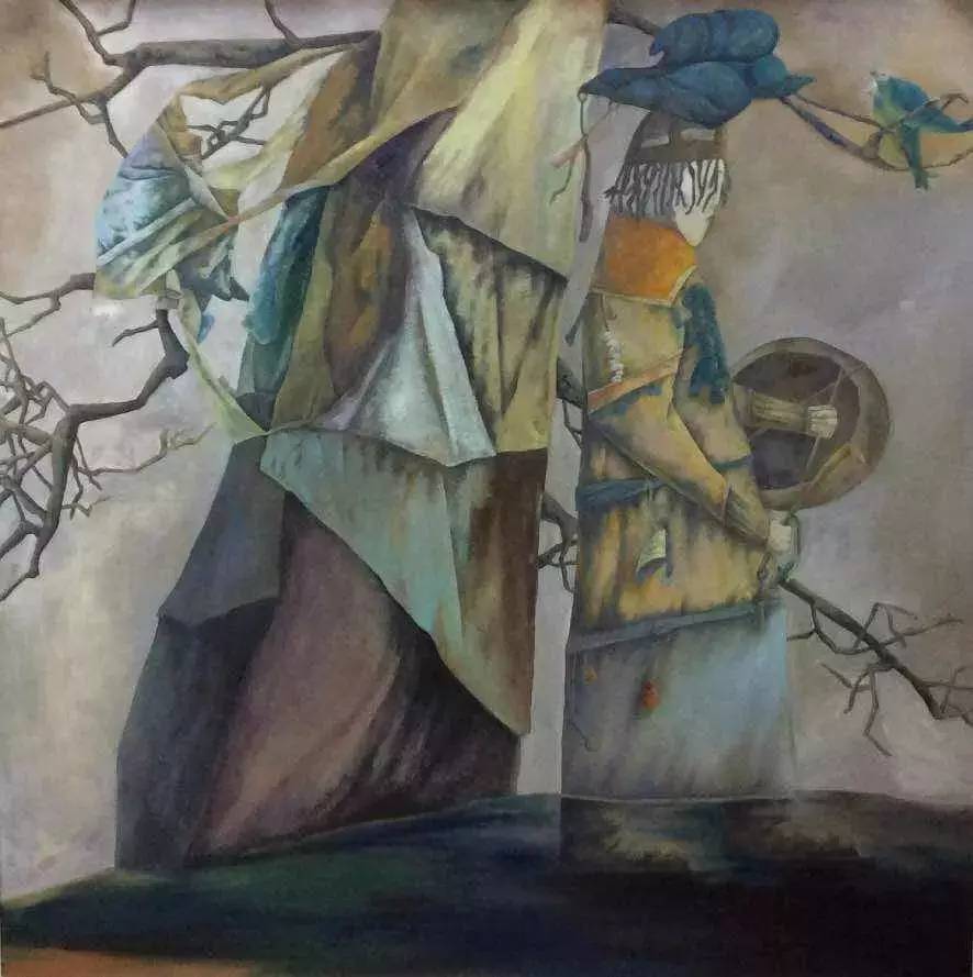 新塔娜绘画作品展播——对神与灵的追寻 第14张 新塔娜绘画作品展播——对神与灵的追寻 第14张