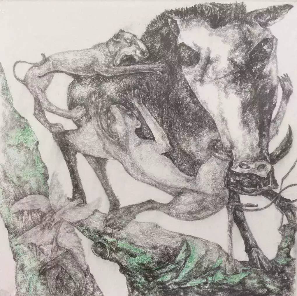 新塔娜绘画作品展播——对神与灵的追寻 第27张 新塔娜绘画作品展播——对神与灵的追寻 第27张