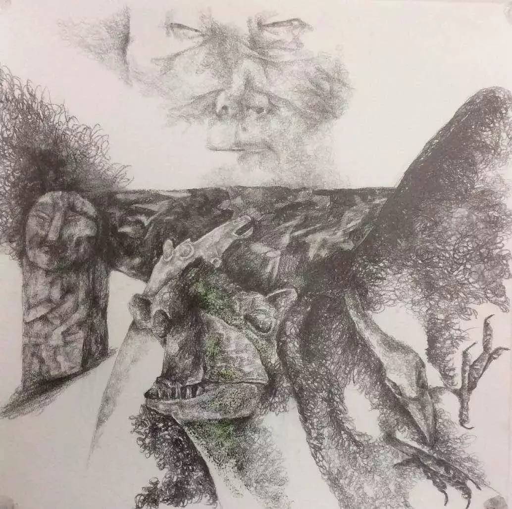 新塔娜绘画作品展播——对神与灵的追寻 第28张 新塔娜绘画作品展播——对神与灵的追寻 第28张