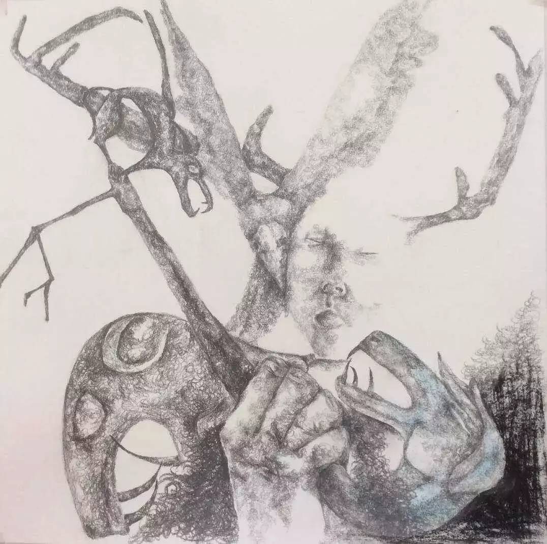 新塔娜绘画作品展播——对神与灵的追寻 第29张 新塔娜绘画作品展播——对神与灵的追寻 第29张