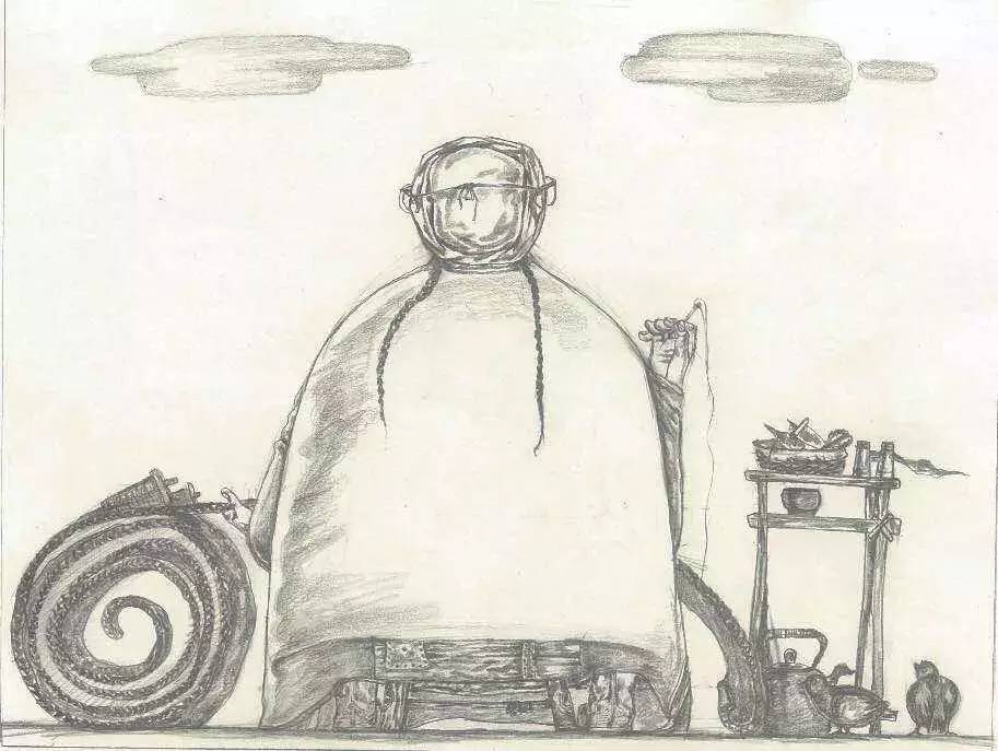 新塔娜绘画作品展播——对神与灵的追寻 第35张 新塔娜绘画作品展播——对神与灵的追寻 第35张