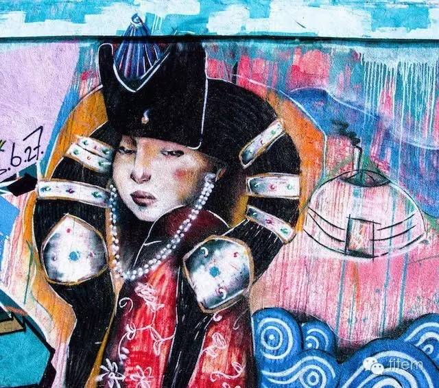 〖欣赏〗蒙古国街道上的绘画艺术