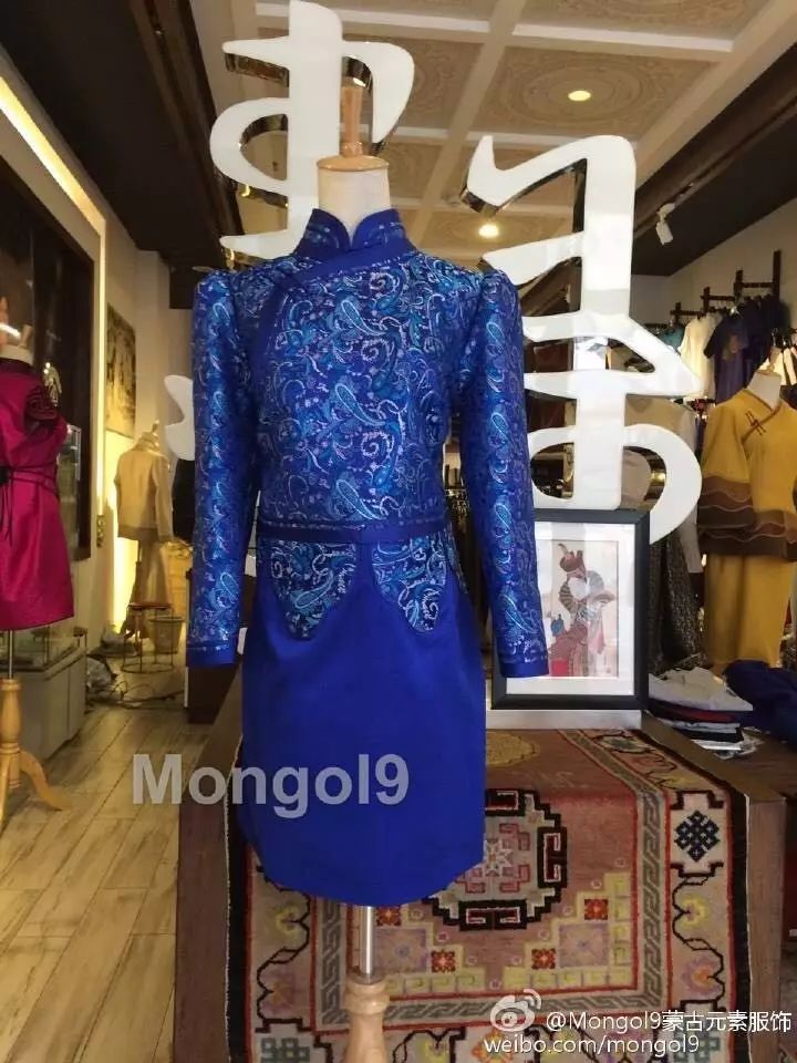 时尚蒙古袍推荐系列—mongol9