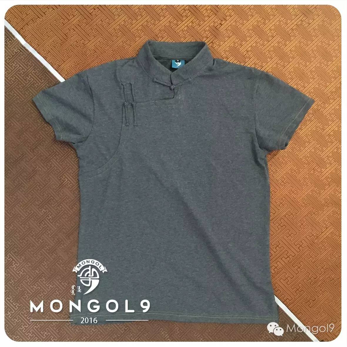 新款发布 | Mongol9 民族风立领T恤