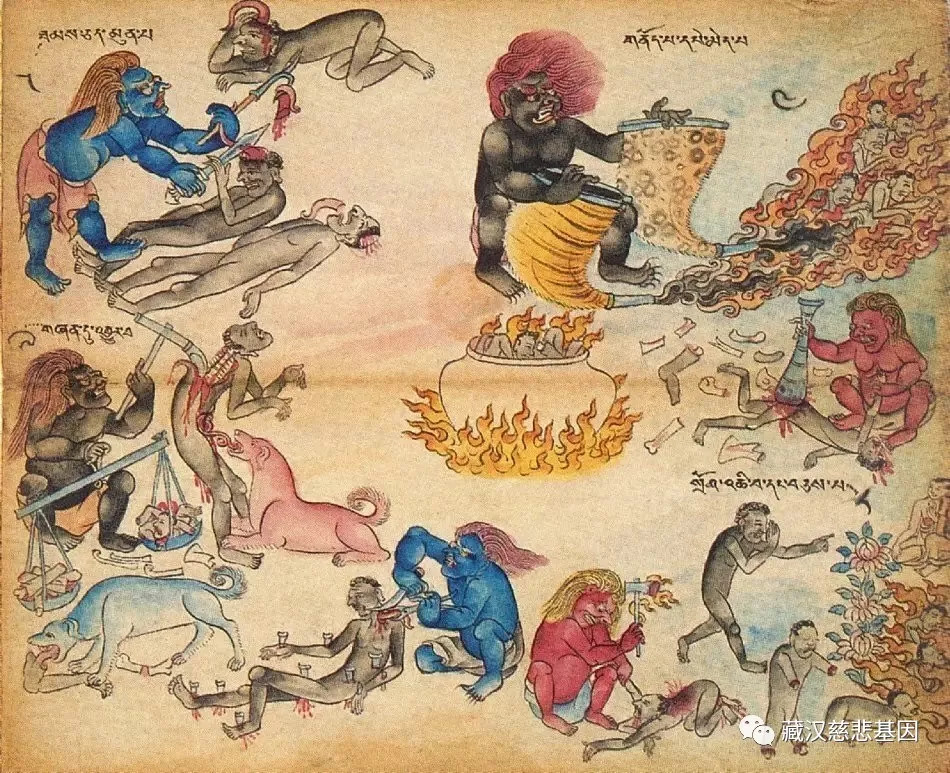 252528262522282627警钟长鸣蒙古绘画地狱变相图