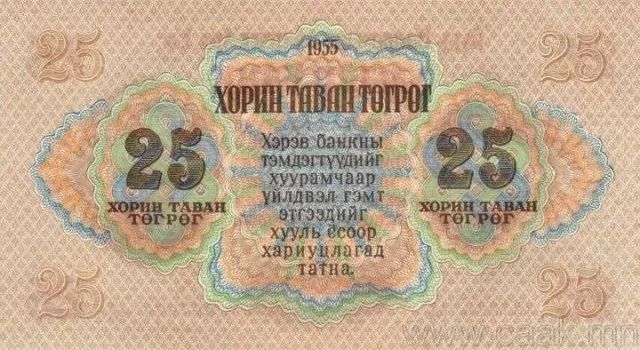 蒙央行新发行面值2万图格里克硬币 附蒙古国纸币历史变迁（组图） 第20张