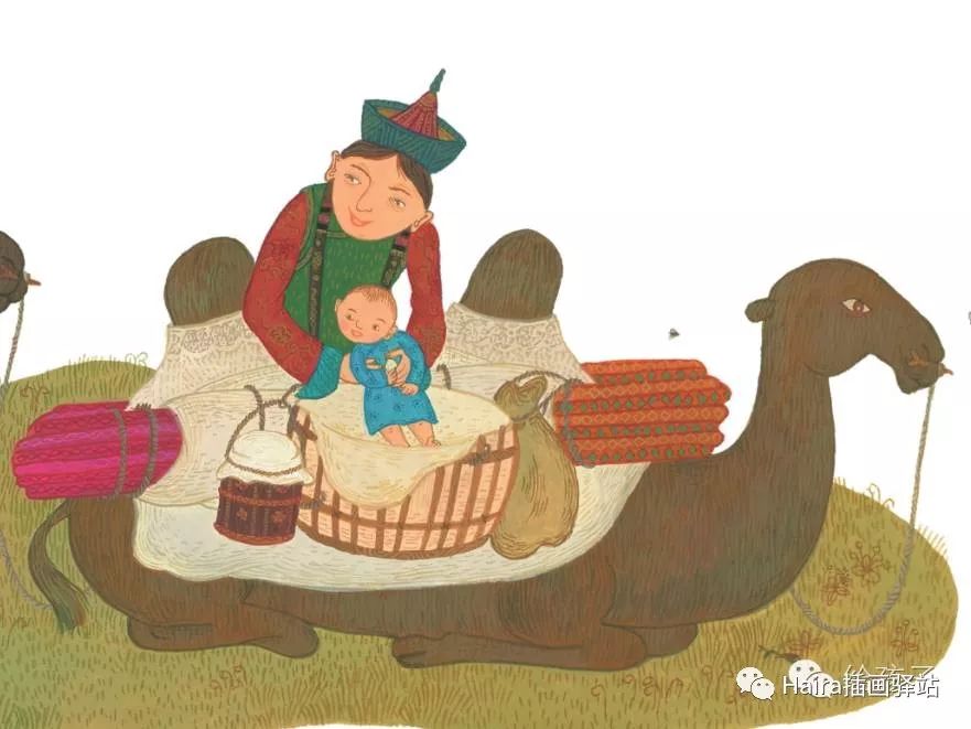 绘本赏析| 来自外蒙古的绘本《小图雅搬家》 第35张