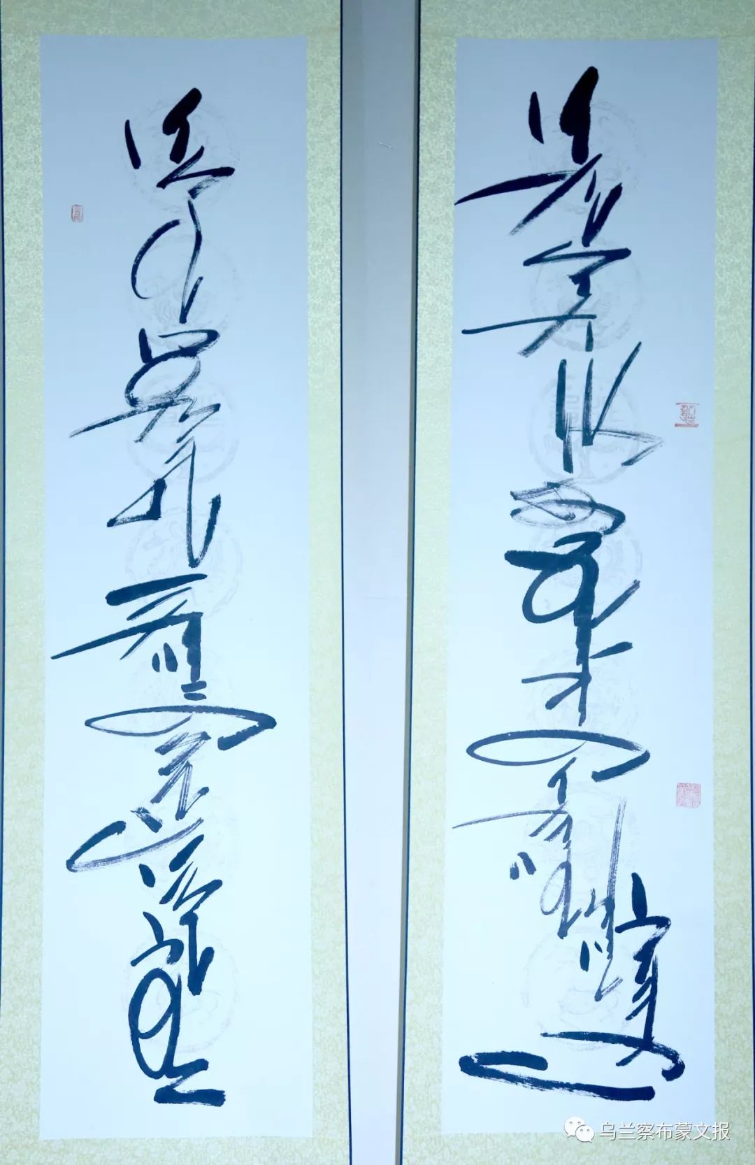 《蒙古文化魂宝——巴图巴雅尔蒙古文书法展》在呼和浩特举办 第22张