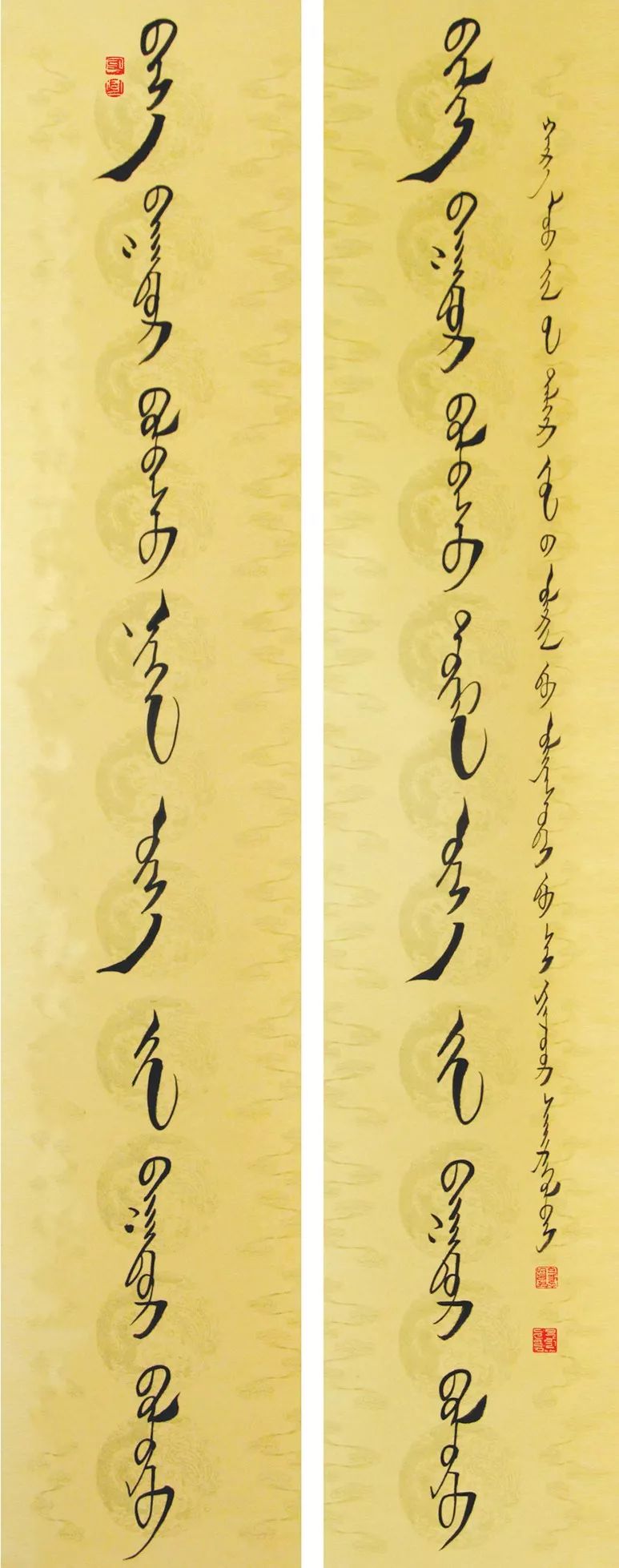 周五展 | 蒙古文书法家席•银柱印象 第13张 周五展 | 蒙古文书法家席•银柱印象 第13张