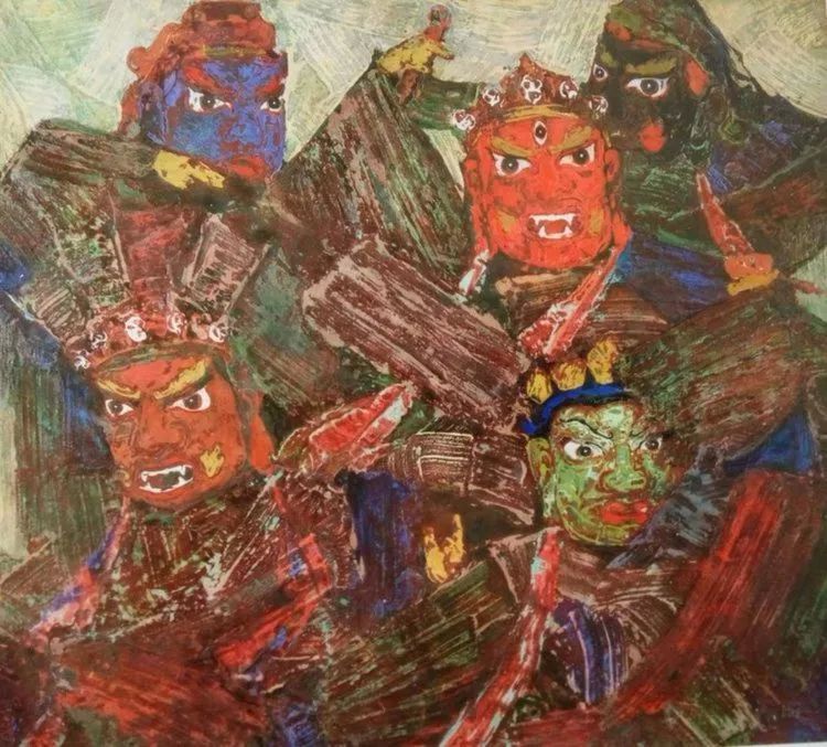 内蒙古当代美术家系列|自画自说-李满春作品欣赏 第19张 内蒙古当代美术家系列|自画自说-李满春作品欣赏 第19张