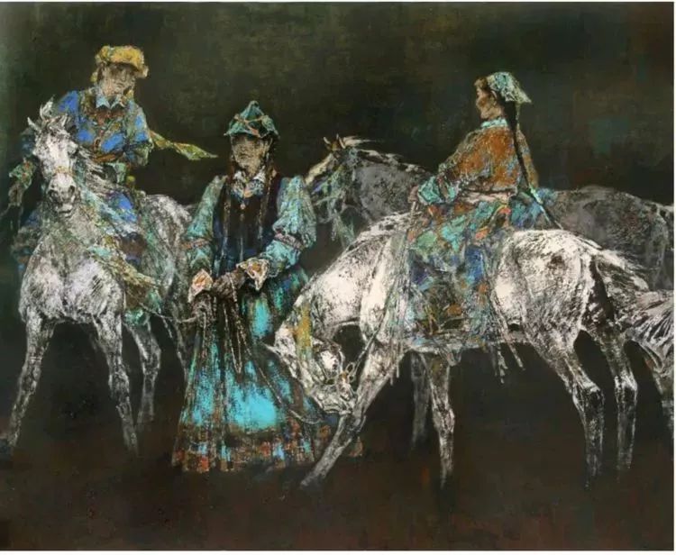 庆祝新中国成立70周年内蒙古美术名家作品巡展开展！ 第7张