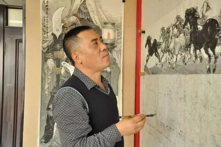 庆祝新中国成立70周年内蒙古美术名家作品巡展开展！ 第36张