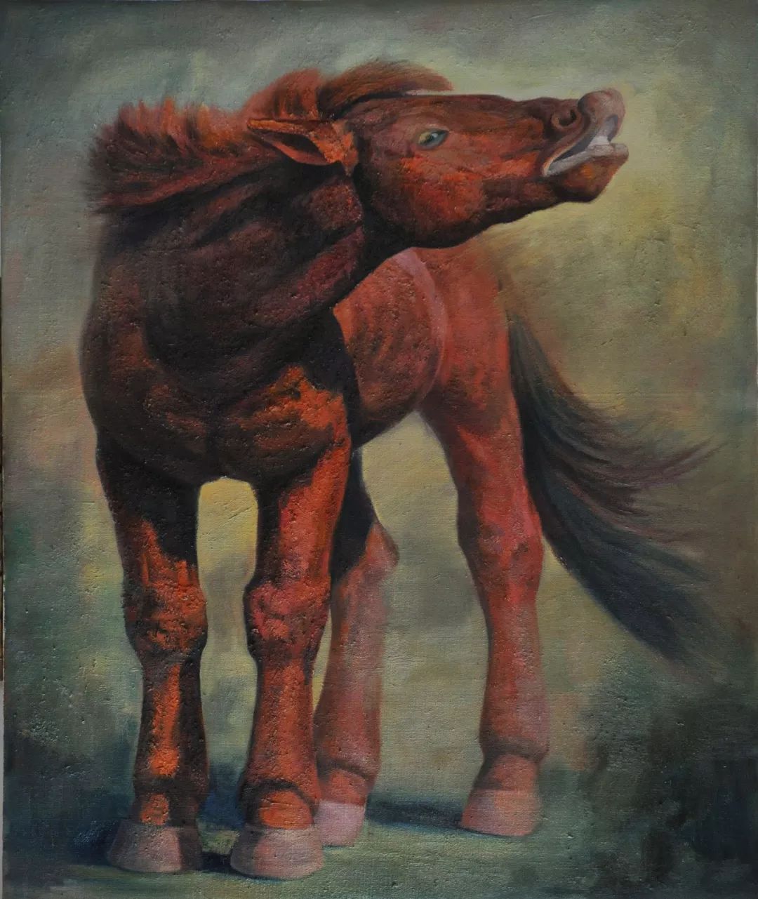 蒙古马  内蒙古当代美术作品微展(一) 第7张 蒙古马  内蒙古当代美术作品微展(一) 第7张