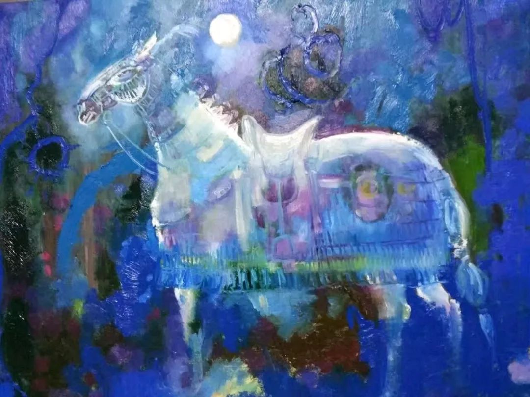 蒙古马  内蒙古当代美术作品微展(一) 第8张 蒙古马  内蒙古当代美术作品微展(一) 第8张