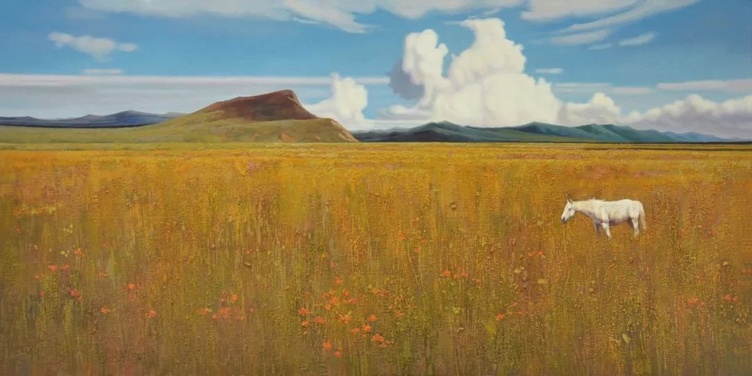 蒙古马  内蒙古当代美术作品微展(一) 第13张 蒙古马  内蒙古当代美术作品微展(一) 第13张