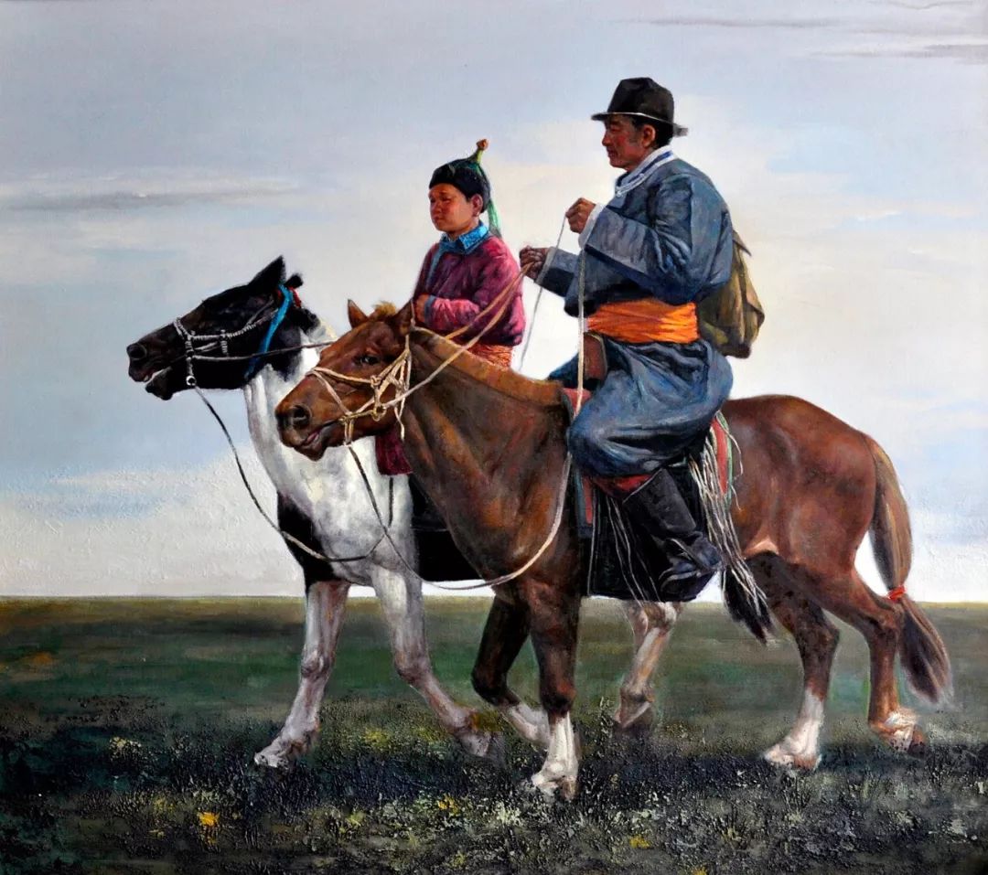 蒙古马  内蒙古当代美术作品微展(一) 第14张 蒙古马  内蒙古当代美术作品微展(一) 第14张