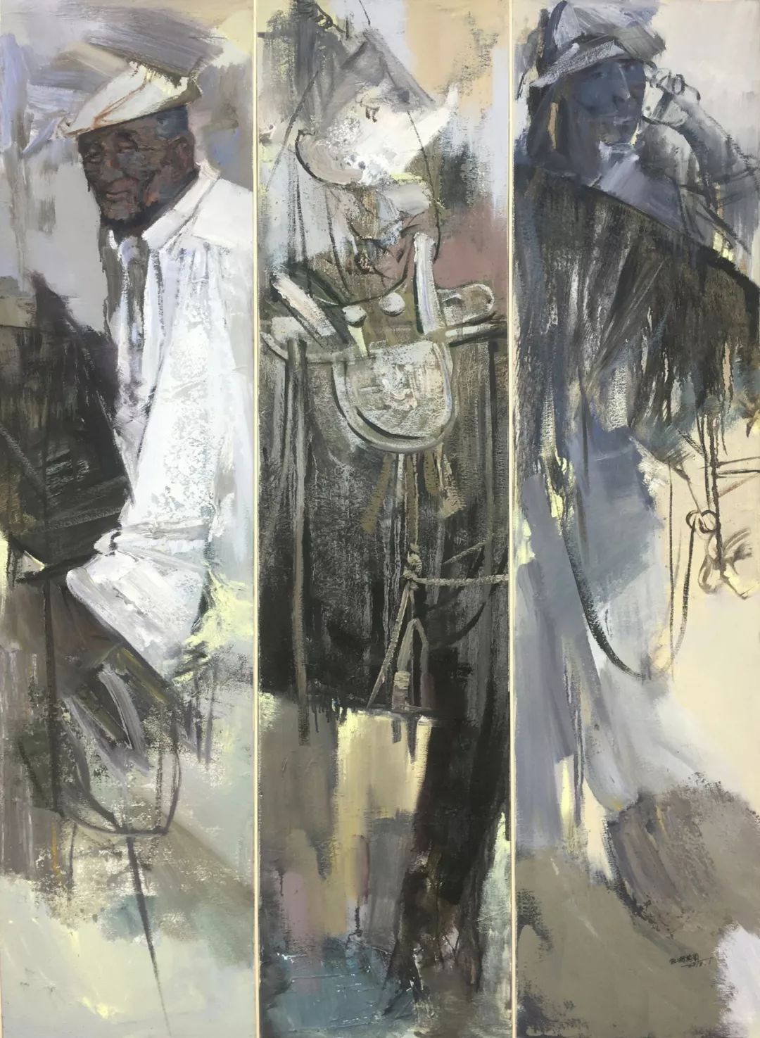 蒙古马  内蒙古当代美术作品微展(一) 第20张 蒙古马  内蒙古当代美术作品微展(一) 第20张