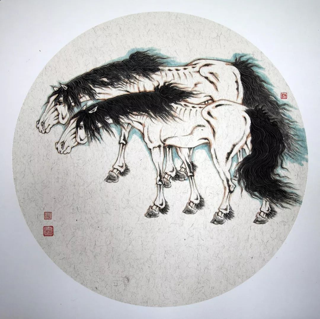 蒙古马 内蒙古当代美术作品微展(二) 第4张 蒙古马 内蒙古当代美术作品微展(二) 第4张