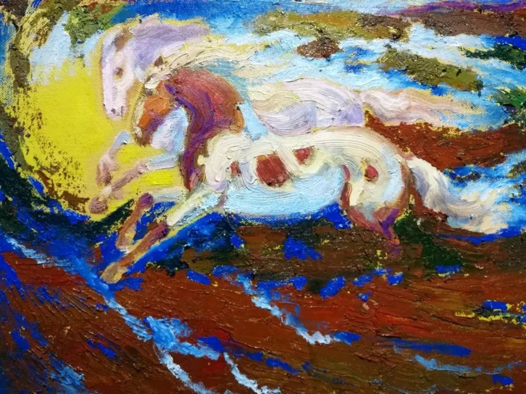 蒙古马 内蒙古当代美术作品微展(二) 第14张 蒙古马 内蒙古当代美术作品微展(二) 第14张