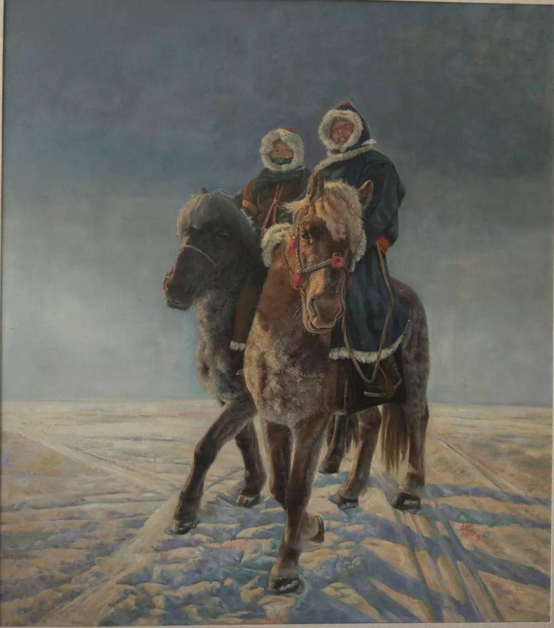 蒙古马 内蒙古当代美术作品微展(二) 第17张 蒙古马 内蒙古当代美术作品微展(二) 第17张