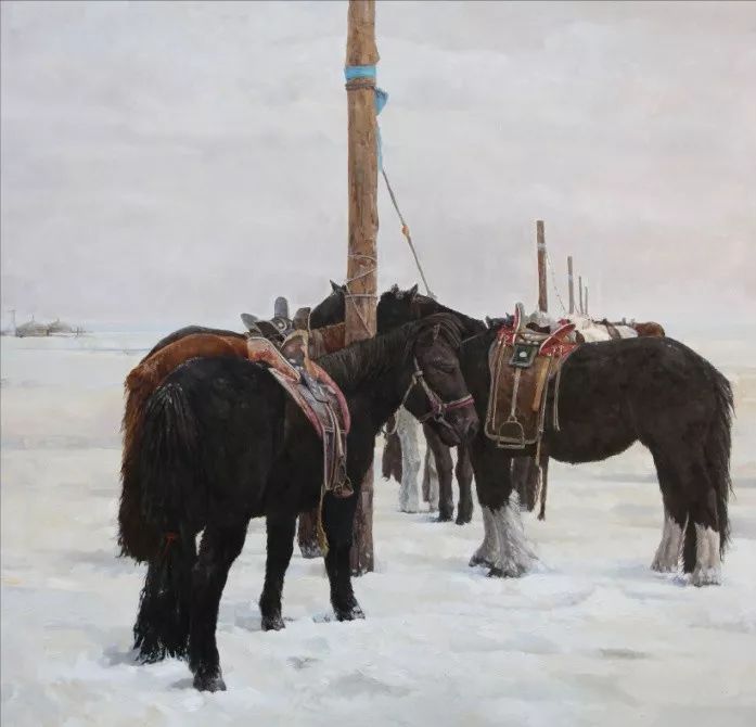 蒙古马 内蒙古当代美术作品微展(二) 第15张 蒙古马 内蒙古当代美术作品微展(二) 第15张