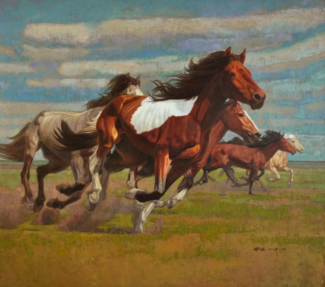 蒙古马 内蒙古当代美术作品微展(二) 第18张 蒙古马 内蒙古当代美术作品微展(二) 第18张