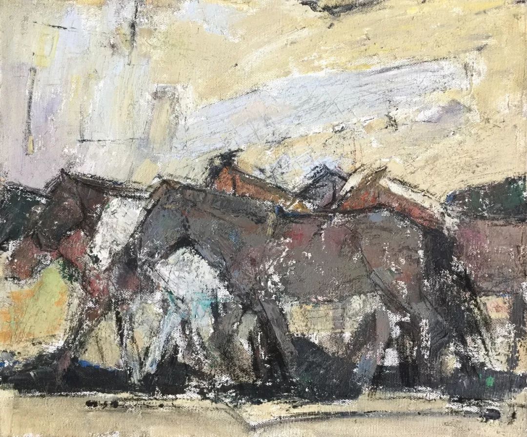 蒙古马  内蒙古当代美术作品微展(三) 第6张 蒙古马  内蒙古当代美术作品微展(三) 第6张