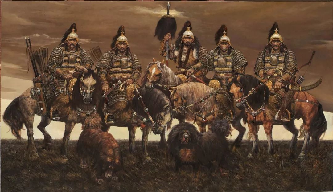 蒙古马  内蒙古当代美术作品微展(三) 第11张 蒙古马  内蒙古当代美术作品微展(三) 第11张