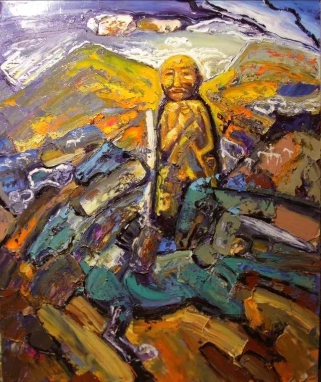 蒙古马  内蒙古当代美术作品微展(三) 第13张 蒙古马  内蒙古当代美术作品微展(三) 第13张