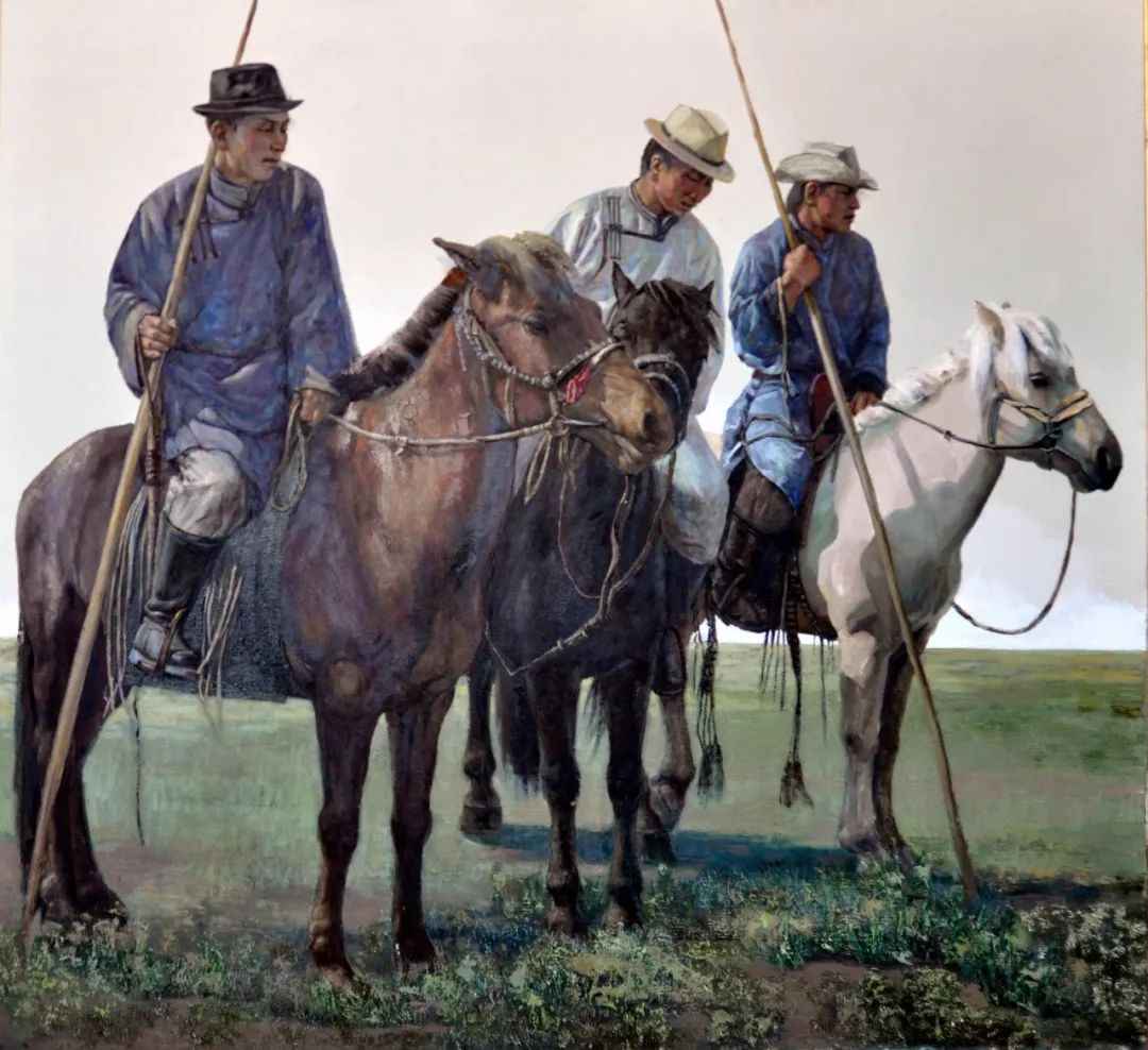 蒙古马  内蒙古当代美术作品微展(三) 第15张 蒙古马  内蒙古当代美术作品微展(三) 第15张