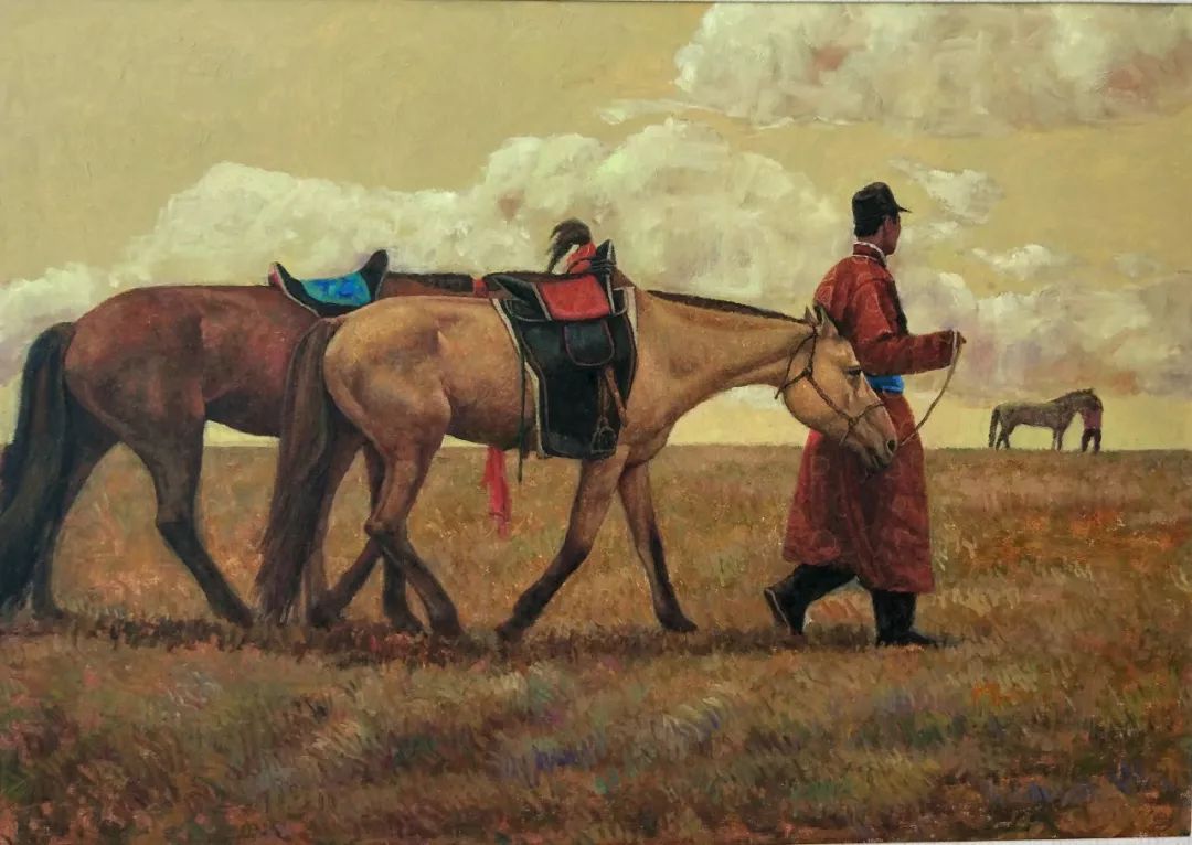 蒙古马  内蒙古当代美术作品微展(三) 第16张 蒙古马  内蒙古当代美术作品微展(三) 第16张