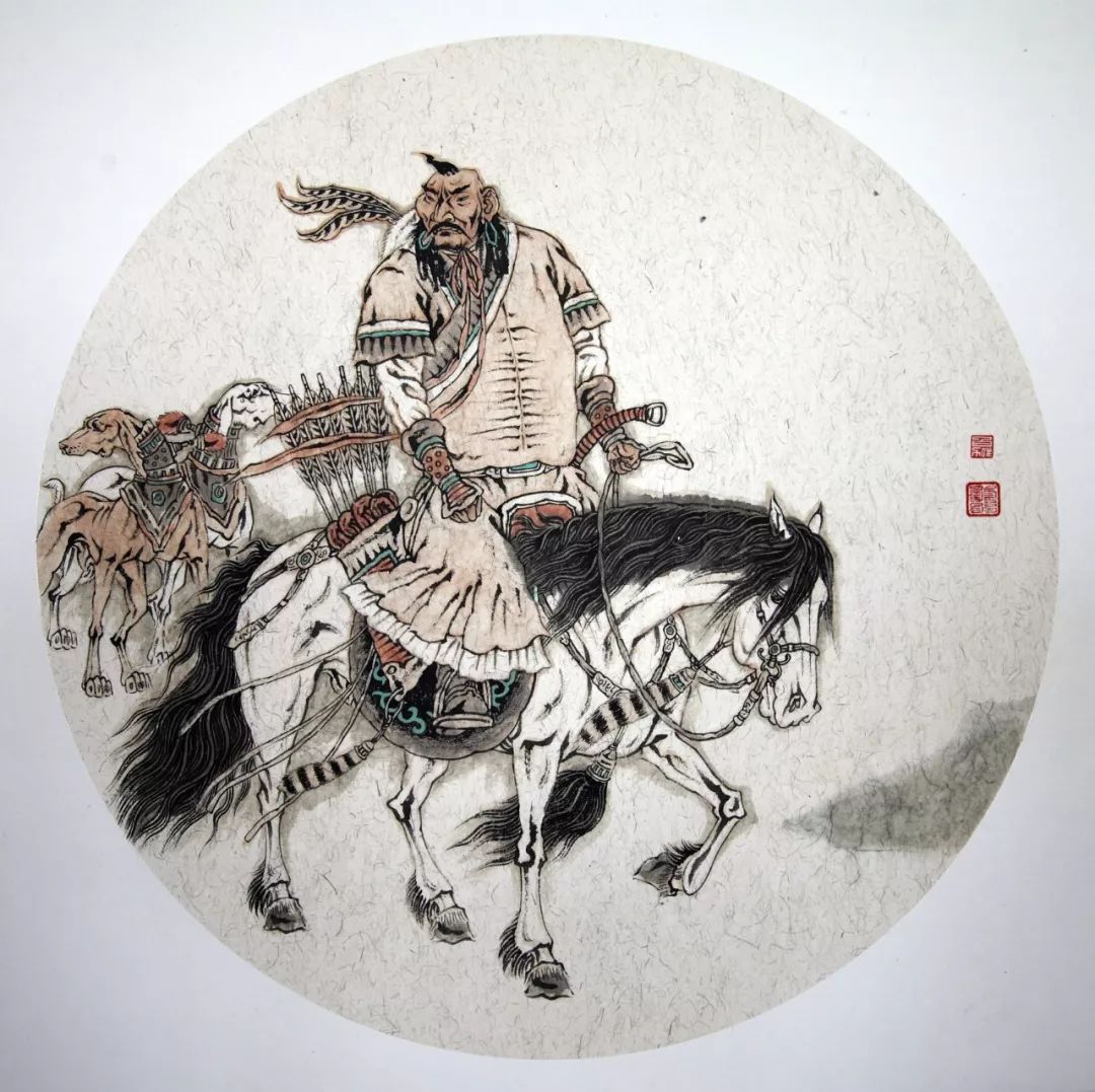 蒙古马  内蒙古当代美术作品微展(四) 第3张 蒙古马  内蒙古当代美术作品微展(四) 第3张