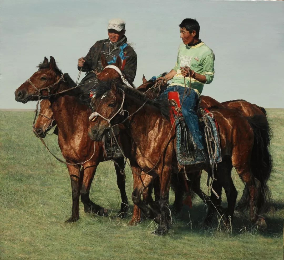 蒙古马  内蒙古当代美术作品微展(四) 第7张 蒙古马  内蒙古当代美术作品微展(四) 第7张