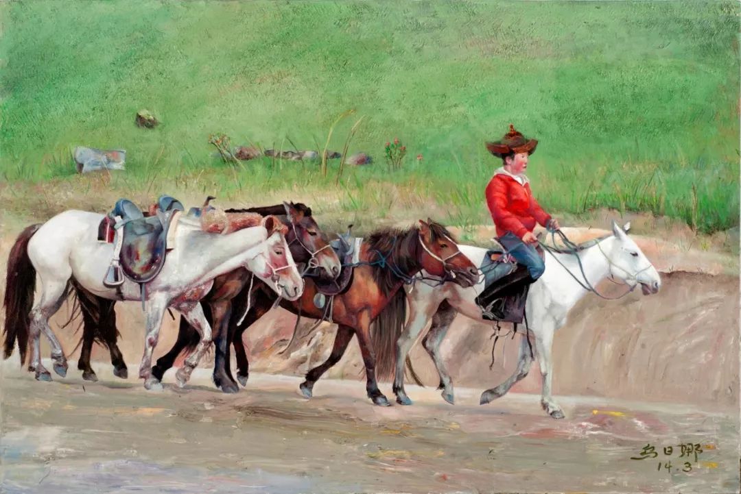 蒙古马  内蒙古当代美术作品微展(四) 第18张 蒙古马  内蒙古当代美术作品微展(四) 第18张