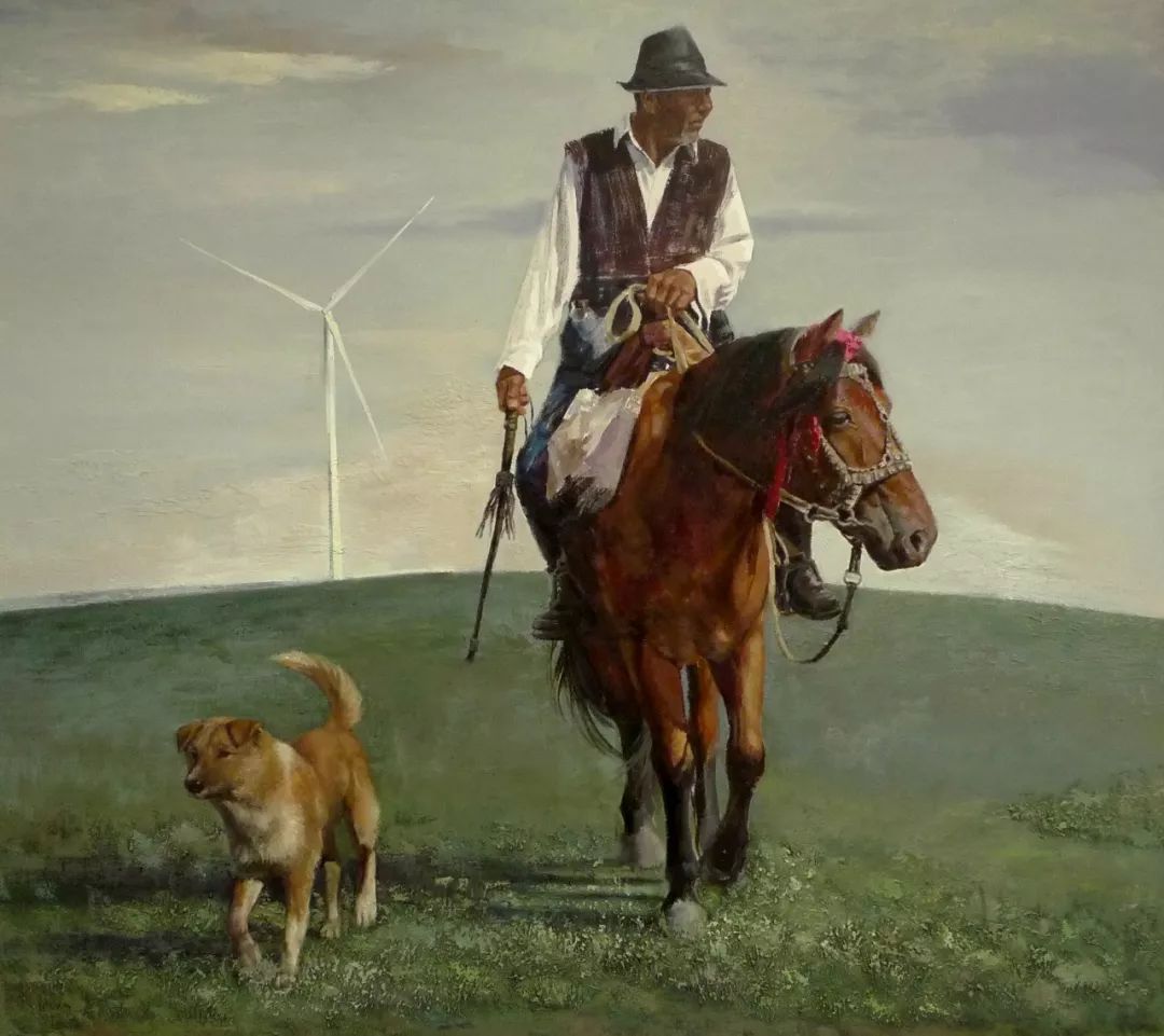 蒙古马  内蒙古当代美术作品微展(四) 第16张 蒙古马  内蒙古当代美术作品微展(四) 第16张