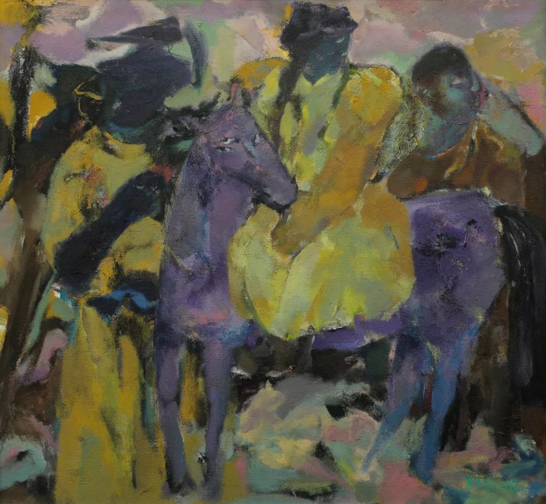 蒙古马  内蒙古当代美术作品微展(四) 第21张 蒙古马  内蒙古当代美术作品微展(四) 第21张