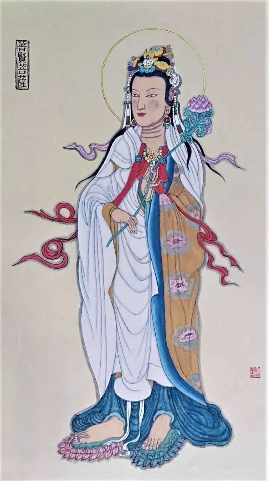 慈悲·智慧|吳蘇榮貴佛教書畫作品展 第7张 慈悲·智慧|吳蘇榮貴佛教書畫作品展 第7张