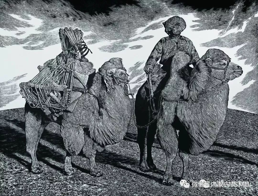 第三届内蒙古版画作品展览 第11张 第三届内蒙古版画作品展览 第11张