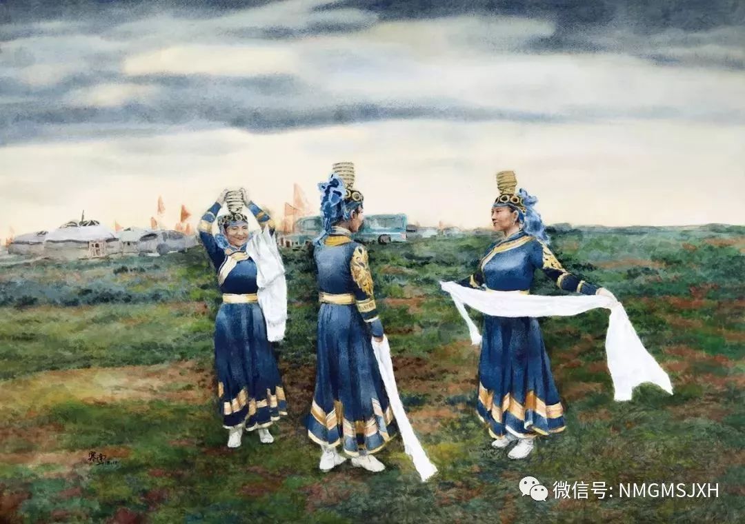 “弘扬乌兰牧骑精神”内蒙古乌兰牧骑主题美术作品展览开幕 第20张 “弘扬乌兰牧骑精神”内蒙古乌兰牧骑主题美术作品展览开幕 第20张