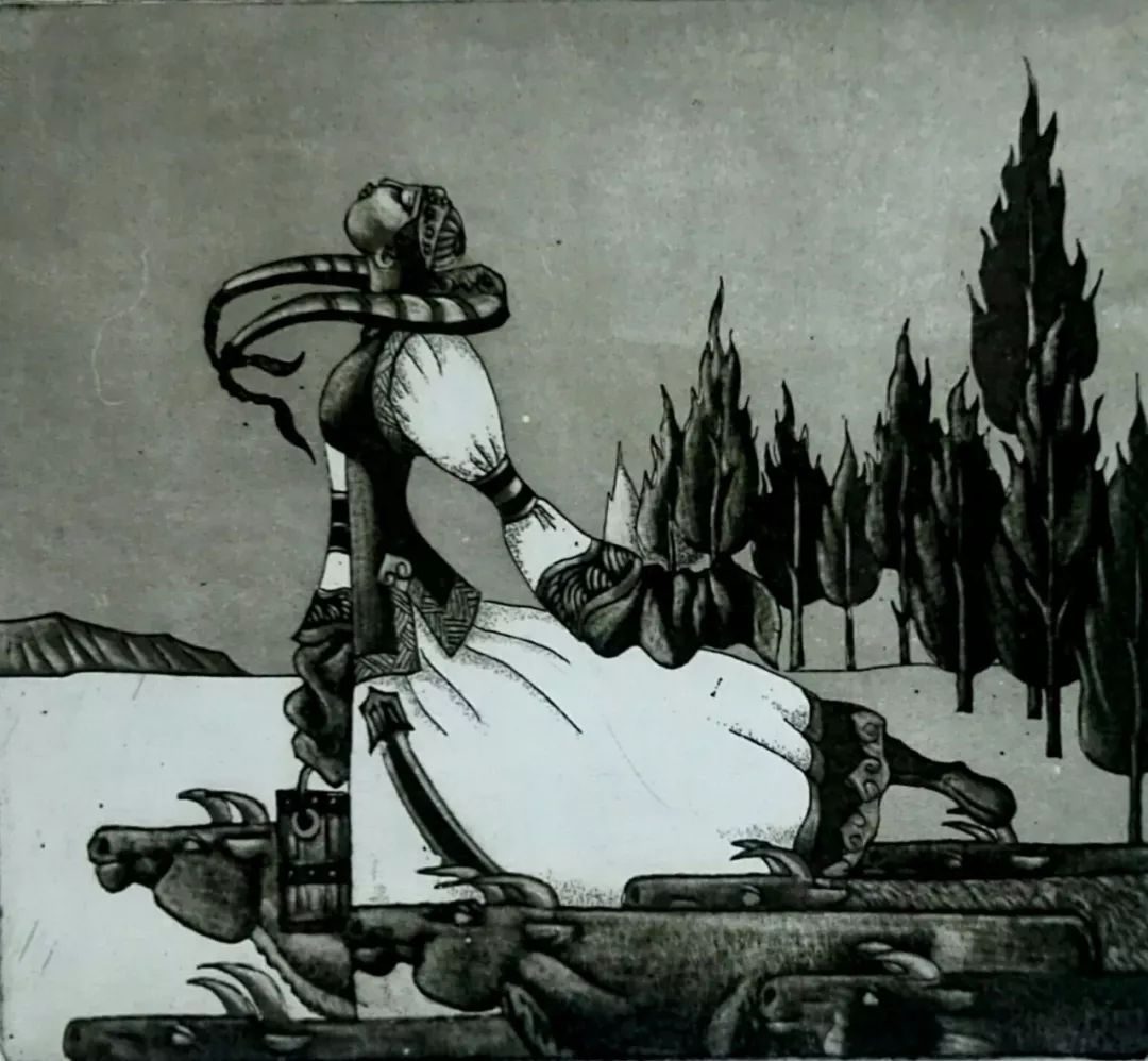 家乡美 | 金宝军版画作品欣赏 第3张 家乡美 | 金宝军版画作品欣赏 第3张