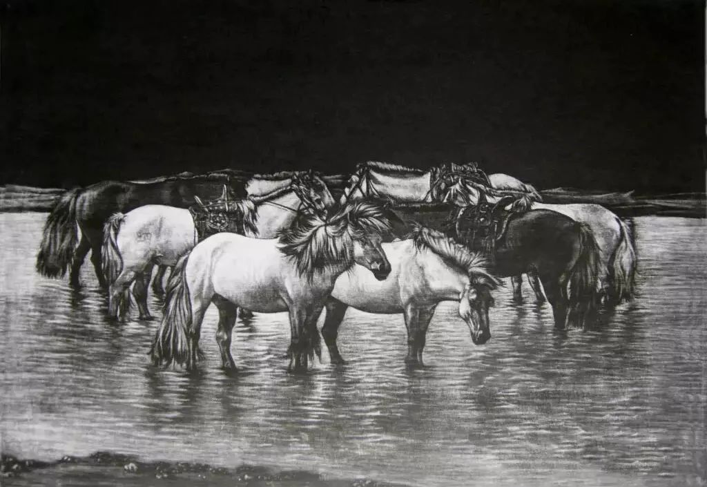 家乡美 | 金宝军版画作品欣赏 第13张 家乡美 | 金宝军版画作品欣赏 第13张